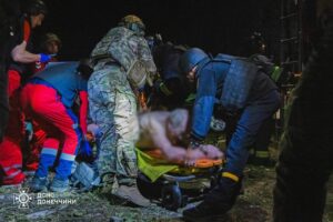 Последствия бомбежки Краматорска 22 июня